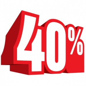 40 % OMAGGIO