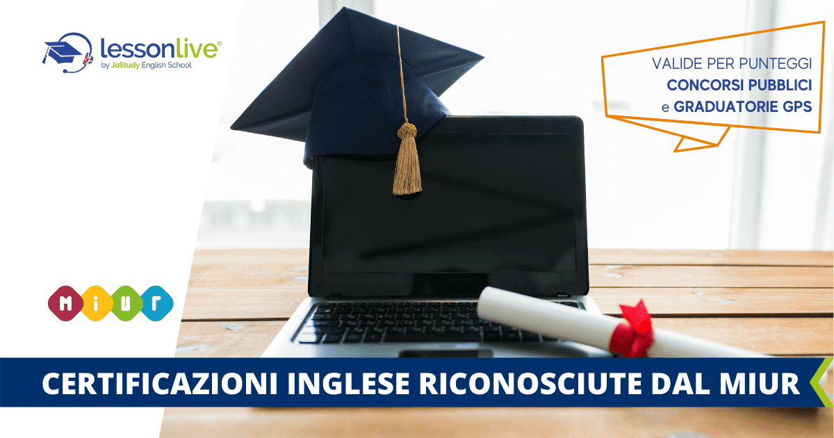 Certificazioni Inglese online: più punti Concorsi pubblici e Graduatorie GPS