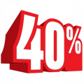 40 % OMAGGIO 40 % OMAGGIO